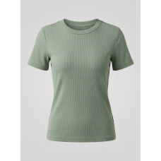 Ribbed Knit Casual Top - Sage Ribbed Knit Casual Top - Sage